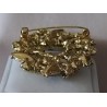 Broche couronne de fleurs