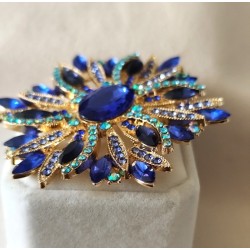 Broche fleur aster
