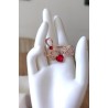 Broche deux cœurs