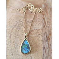 Pendentif en nacre d'abalone