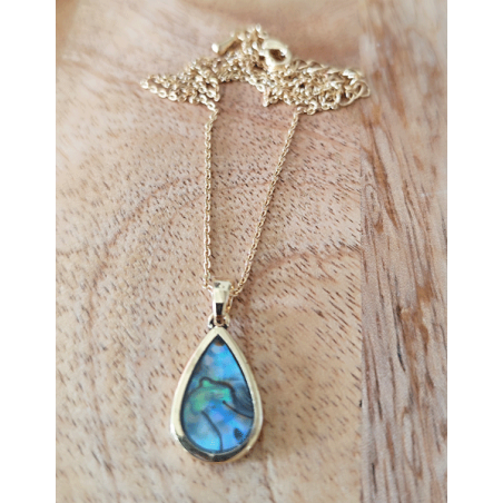 Pendentif en nacre d'abalone