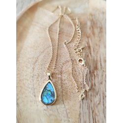 Pendentif en nacre d'abalone