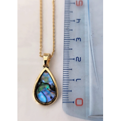 Pendentif en nacre d'abalone