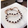 Braceletes ajustables saphir