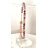 Bracelets Multicolores pierres rondes