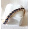 Bracelet zirconium rectangulaire effet diamant femme