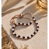 Braceletes ajustables saphir