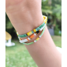 Bracelets Miyuki Tila Lot Lumière Verte - Bijoux Perles Japonaises