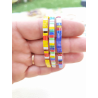 Bracelets Miyuki Tila Lot Carnaval Pastel - Bijoux Colorés