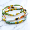 Bracelets Miyuki Tila Lot Lumière Verte - Bijoux Perles Japonaises