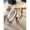 Bracelet Jonc Étoiles et Strass – Acier Inoxydable Doré ou Argenté
